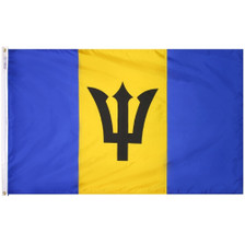 12X18'' NYL-GLO BARBADOS FLAG