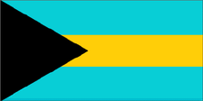 3x5 Ft Polyester Bahamas International Bahamian Flag P14