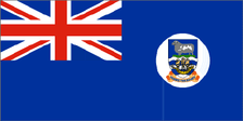 Falkland Islands International Flag 3x5 ft Polyester P70 Falkland Islands International Flag 3x5 ft Polyester P70