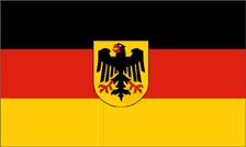 Germany - Old International Flag 3x5 ft Polyester P79