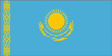 3x5 Ft Polyester Kazakhstan International Kazakhstani Kazakhstanian Flag P112