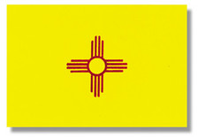 3x5 Ft Polyester New Mexico Mexican NM US State Flag ST36 3x5 Ft Polyester New Mexico Mexican NM US State Flag ST36