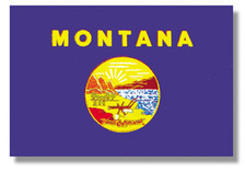 MONTANA MT State Flag US State Flags 2x3 ft Polyester TT31