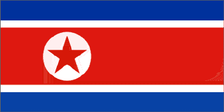 3x5 Ft Polyester North Korea International Korean Flag P155