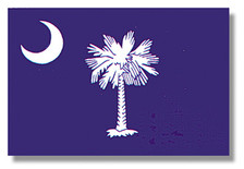 SOUTH CAROLINA SC State Flag US State Flags 2x3 ft Polyester TT48