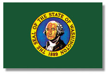 WASHINGTON WA State Flag US State Flags 3x5 ft Polyester ST56