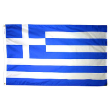 12X18'' NYL-GLO GREECE GRECIAN GREEK FLAG