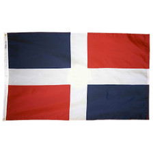 12X18'' NYL-GLO DOMINIC REP CIVIL FLAG