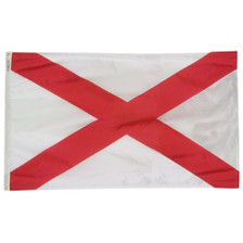 6X10' NYL-GLO ALABAMA FLAG 6X10' NYL-GLO ALABAMA FLAG