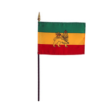 4X6 IN EB ETHIOPIA W/LION ETHIOPIAN FLAG MTD 12PK - 325062