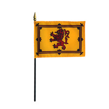 4X6 IN EB SCOTLAND SCOTTISH RAMPANT LION FLAG MTD 12PK - 325046