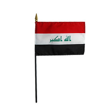 4X6 IN EB IRAQ IRAQIAN FLAG 12PK - 210069