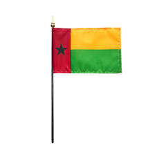 4X6 IN EB GUINEA-BISSAU GUINEAN FLAG MTD 12PK - 210060