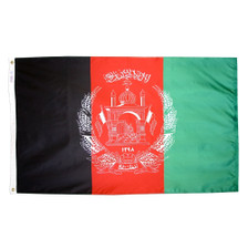 3X5' NYL-GLO AFGHANISTAN  FLAG 3X5' NYL-GLO AFGHANISTAN  FLAG