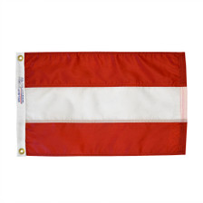 12X18'' NYL-GLO TAHITI FLAG 12X18'' NYL-GLO TAHITI FLAG