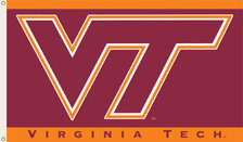 3X5 FT POLY VIRGINIA TECH HOKIES FLAG - 2764