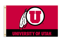 3X5 FT POLY UTAH UTES FLAG - 2762 3X5 FT POLY UTAH UTES FLAG - 2762