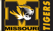 3X5 FT POLY MISSOURI TIGERS FLAG - 2744