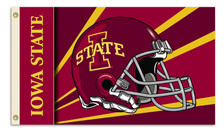 3X5 FT POLY IOWA STATE CYCLONES FLAG - 2732