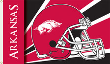 3X5 FT POLY ARKANSAS RAZORBACKS FLAG - 2718 3X5 FT POLY ARKANSAS RAZORBACKS FLAG - 2718