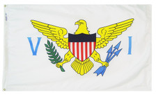 12X18''  NYL-GLO VIRGIN ISLANDS FLAG