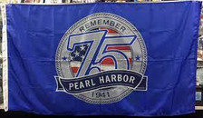 3X5' FT NYLON NYL-GLO PEARL HARBOR 75TH ANNIVERSARY FLAG - 1115872