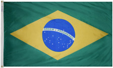 3X5 FT NYL-GLO BRAZIL BRAZILIAN FLAG - 190842