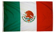 3X5 FT NYL-GLO MEXICO MEXICAN FLAG - 195706