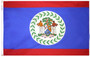 3X5 FT NYL-GLO BELIZE BELIZEAN FLAG - 190584