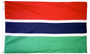 3X5 FT NYL-GLO GAMBIA GAMBIAN FLAG - 192827