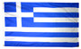 3X5 FT NYL-GLO GREECE GRECIAN GREEK FLAG - 193125