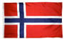 3X5 FT NYL-GLO NORWAY NORWEGIAN FLAG - 196446