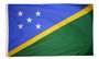 3X5 FT NYL-GLO SOLOMON ISLANDS MELANESIA MELANESIAN FLAG - 197423