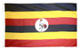 3X5 FT NYL-GLO UGANDA UGANDAN FLAG - 198680