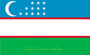 3X5 FT NYL-GLO UZBEKISTAN UZBEKISTANI UZBEKISTANIAN FLAG - 973719