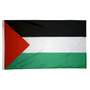 3X5 FT NYL-GLO PALESTINE PALESTINIAN FLAG - 221543