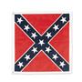 3X3 FT NYL-GLO CONFEDERATE REBEL BATTLE FIELD ARTILLERY FLAG - 195