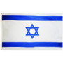 4X6 FT NYL-GLO ISRAEL ISRAELI ISRAELIAN FLAG - 96200