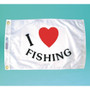 12X18 IN NYL-GLO I LOVE FISHING - 252960WE 12X18 IN NYL-GLO I LOVE FISHING - 252960WE