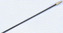 Annin 10 Black Staff w/ Gilt Spear 547304