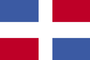 4X6 FT NYL-GLO DOMINICAN REPUBLIC CIVIL FLAG - 192281