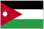 5X8 FT NYL-GLO JORDAN JORDANIAN FLAG - 194384