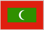 2X3 FT NYL-GLO MALDIVES MALDIVIAN FLAG - 195348