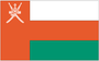 5X8 FT NYL-GLO OMAN OMANI FLAG - 196486