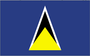 12x18 Nyl-Glo St. Lucia FLAG