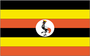 5X8' NYL-GLO UGANDA UGANDAN FLAG