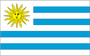 2X3' NYL-GLO URUGUAY URUGUYAN FLAG