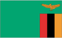 4X6'  NYL-GLO ZAMBIA ZAMBIAN FLAG