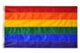 5X8'  NYL-GLO RAINBOW  FLAG