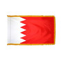 3X5' COL NYL-GLO BAHRAIN BAHRAINIAN W/FRINGE FLAG